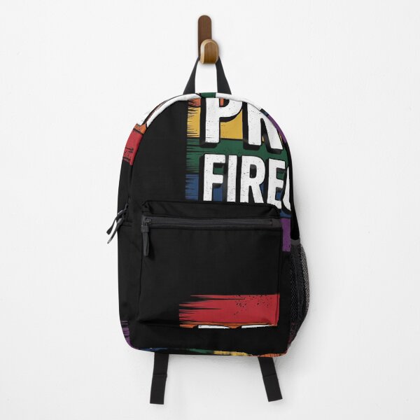 Item preview, LGBTQ Proud Firefighter Gay Pride Rainbow  designed and sold by AquaKiev.