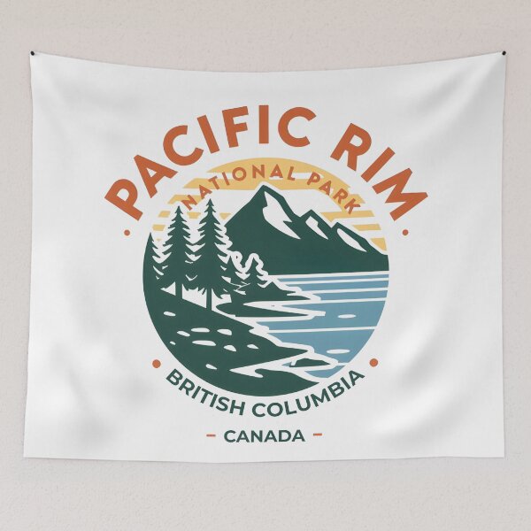 Item preview, Pacific Rim National Park - Canada  designed and sold by GoodOldVintage.