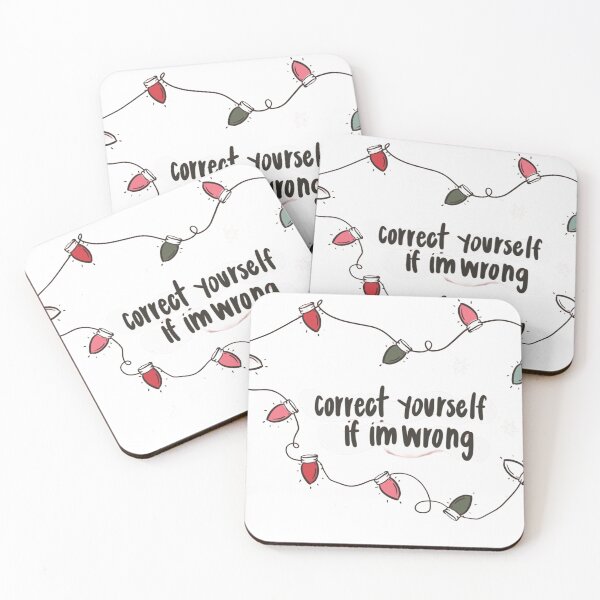 Item preview, Correct Yourself If I'm Wrong Christmas Lights designed and sold by JossDesign15.
