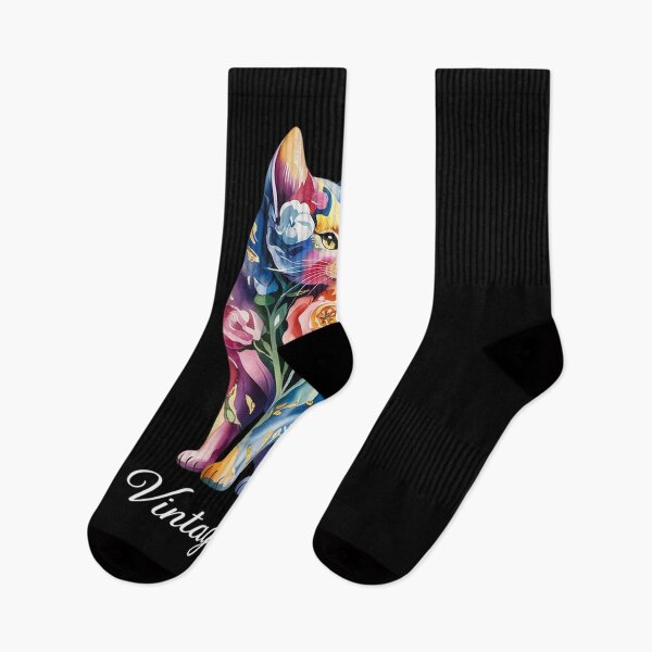 Item preview, Vintage 1970 Floral Flower Cat Lover Happy 54th Birthday  designed and sold by KotexTemu.