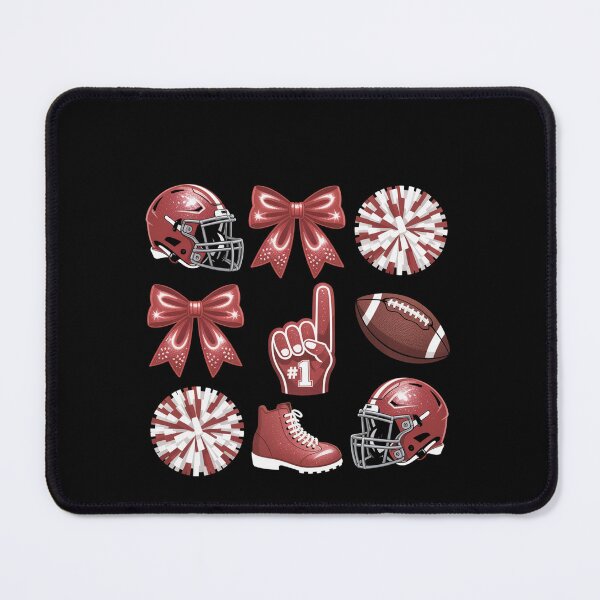 Item preview, Red Coquette Bow Football Game Day designed and sold by HeinzanoWeno.