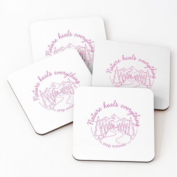 Item preview, Nature Heals Everything – Outdoor Adventure & Relaxed Camping Vibes designed and sold by typoinspired.