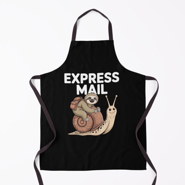 Item preview, Sloth Postman Riding Snail Express Mail designed and sold by SiegridOffical.