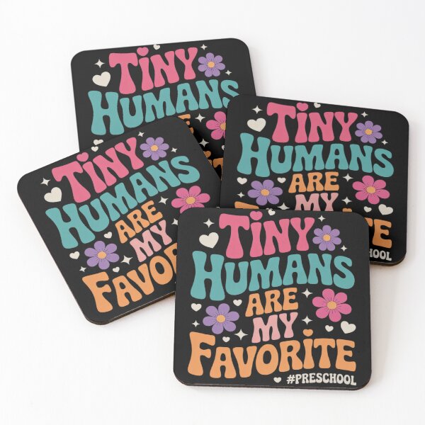 Item preview, Tiny Humans Are My Favorite Preschool Teacher Funny  designed and sold by InspiredFoul.