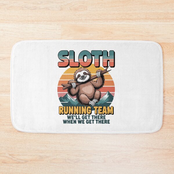 Item preview, Sloth Running Team We'Ll Get There designed and sold by SiegridOffical.