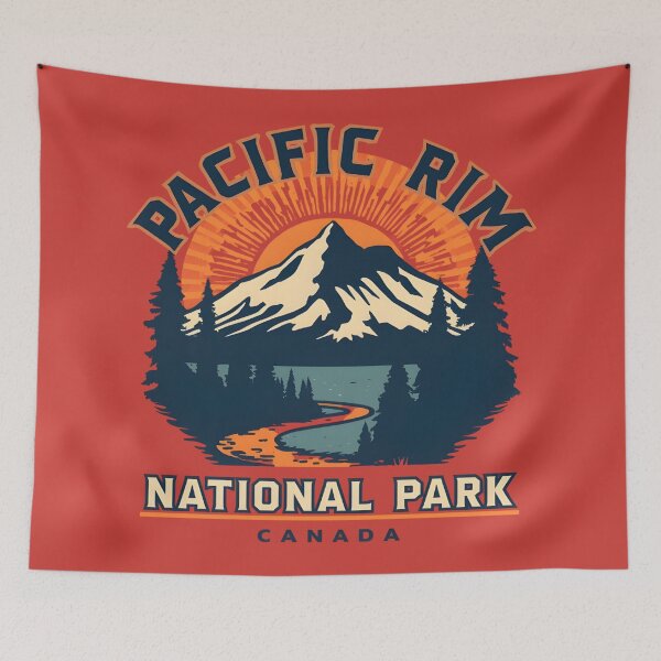 Item preview, Pacific Rim National Park - Canada  designed and sold by GoodOldVintage.
