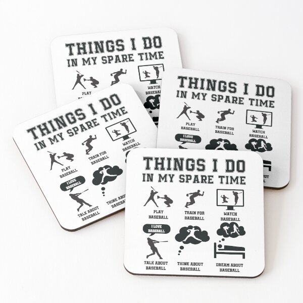 Item preview, Things I Do In My Spare Time Baseball Lovers designed and sold by LounisArt.