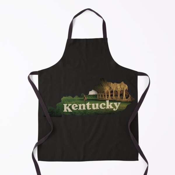 Item preview, Kentucky State Outline Horse Farm Mammoth Cave Silhouette - Bluegrass Pride Graphic designed and sold by TitanRN.