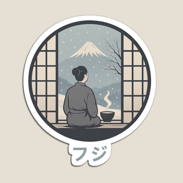 Item preview, Fuji – Winter Contemplation designed and sold by thtCMRAguy.