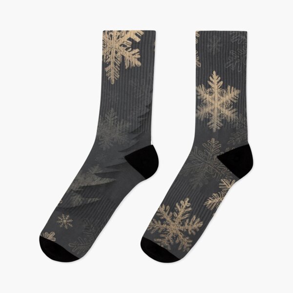 Item preview, Elegant Gold Snowflake Christmas Pattern designed and sold by ChinzorigBAY.