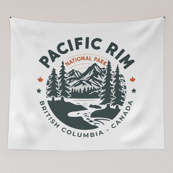 Item preview, Pacific Rim National Park - Canada  designed and sold by GoodOldVintage.