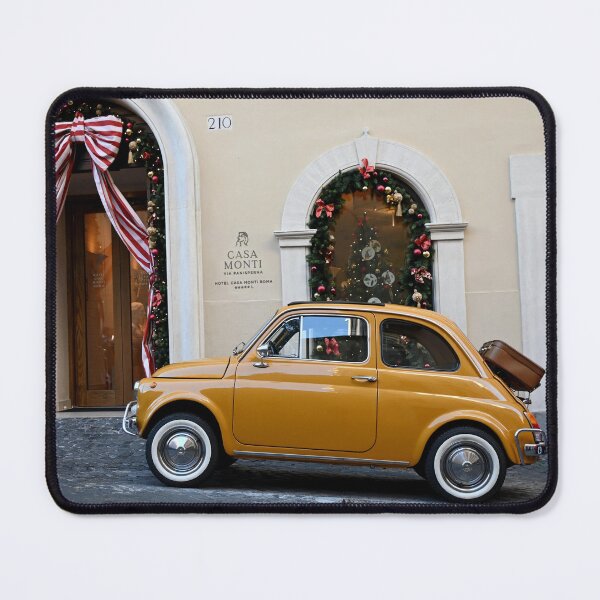 Item preview, Classic Fiat 500 with Christmas Decorations in Rome designed and sold by AllureHomeware.