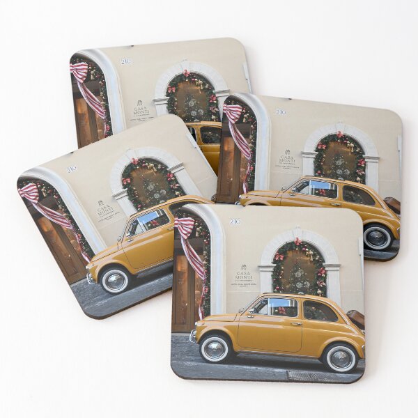 Item preview, Classic Fiat 500 with Christmas Decorations in Rome designed and sold by AllureHomeware.