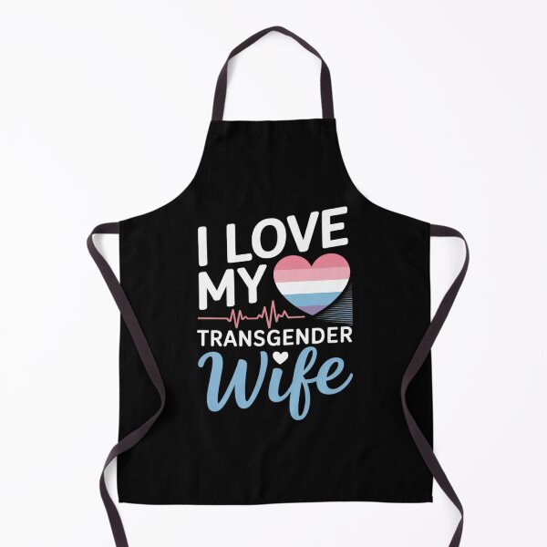 Item preview, I Love My Transgender Wife LGBT Gay Lesbian Pride designed and sold by FadeOfThrone.
