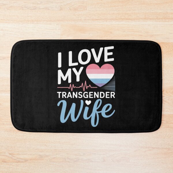 Item preview, I Love My Transgender Wife LGBT Gay Lesbian Pride  designed and sold by FadeOfThrone.