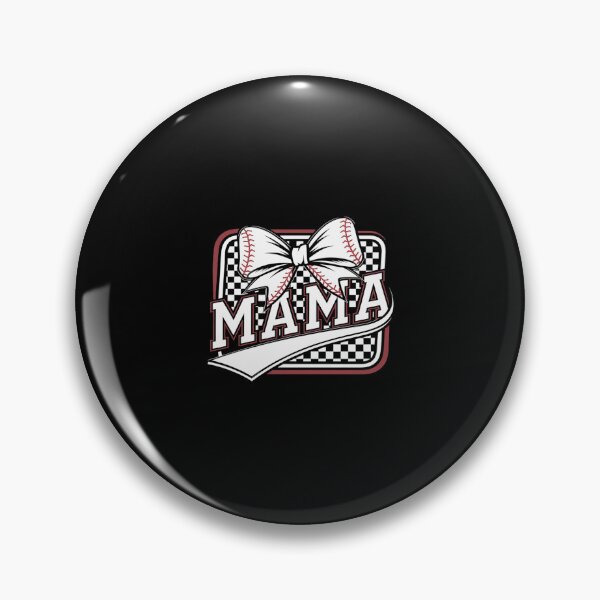 Item preview, Mama Coquette Bow Game Day Baseball Softball Cheer Mom designed and sold by SyntaxClaw.