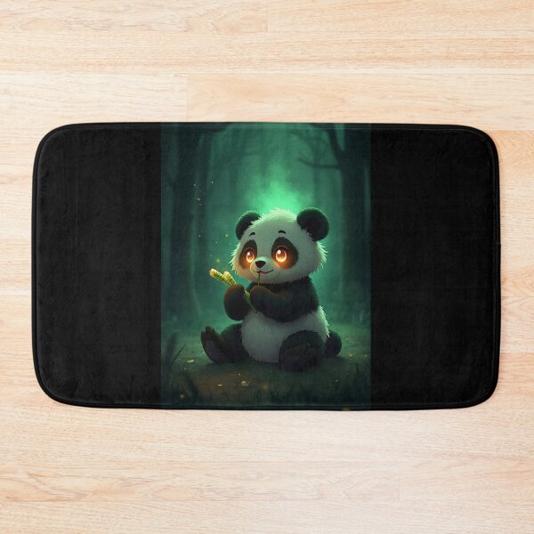 Item preview, Cute Dark Anime Panda – Sugarcane Aura Moment designed and sold by OhmAuraArt.