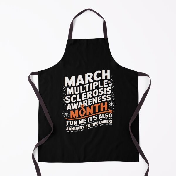 Item preview, March Is Multiple Sclerosis Awareness Month MS Warrior designed and sold by AquaKiev.