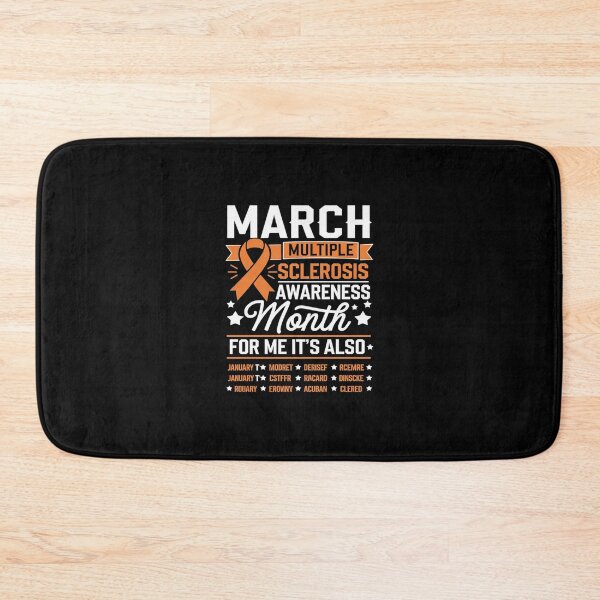 Item preview, March Is Multiple Sclerosis Awareness Month MS Warrior  designed and sold by SyntaxClaw.