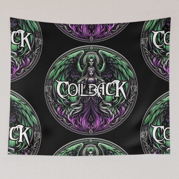 Item preview, Coilback Guardian Angel/Demon w Girl  designed and sold by GhostMachine13.