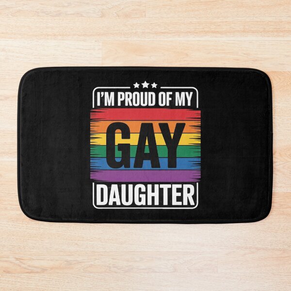 Item preview, I'm A Proud Of My Gay Daughter Happy To Me Father Mother designed and sold by MarryIsMonth.
