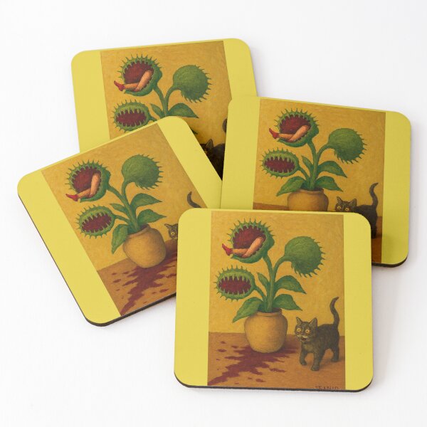 Item preview, Van Gogh Sunflowers v Venus Flytraps-Old Masters Remastered  designed and sold by chipshopchippy.