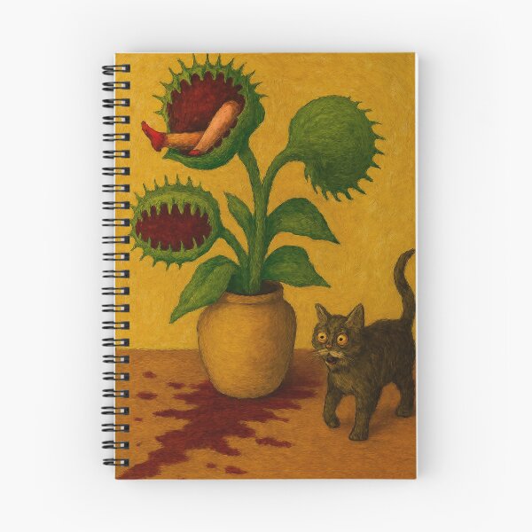 Item preview, Van Gogh Sunflowers v Venus Flytraps-Old Masters Remastered  designed and sold by chipshopchippy.