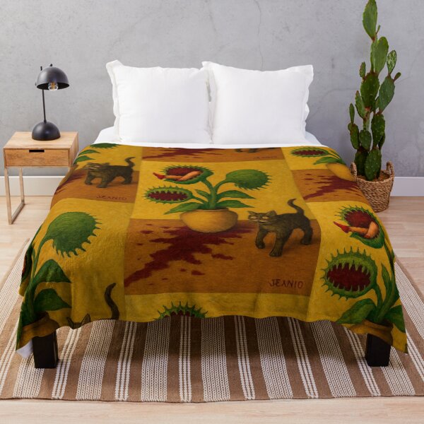 Item preview, Van Gogh Sunflowers v Venus Flytraps-Old Masters Remastered  designed and sold by chipshopchippy.