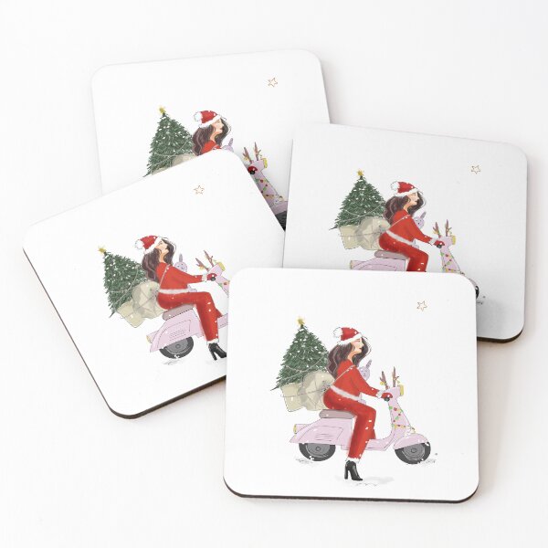 Item preview, Christmas girl designed and sold by Meghaillustrat.
