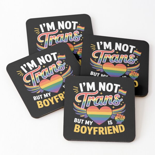 Item preview, I'm Not Transgender But My Boyfriend Is Support Love Proud designed and sold by MarryIsMonth.
