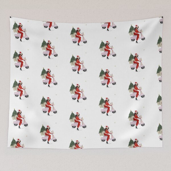 Item preview, Christmas girl designed and sold by Meghaillustrat.