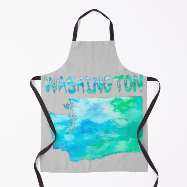Item preview, Washington State Watercolor Splash - Pacific Northwest Art designed and sold by mashmosh.