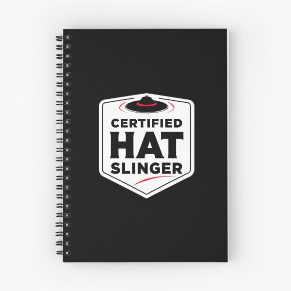 Item preview, Cool Iconic Razor Hat Design - Mortal Kung Lao Kombat Gamer Art Logo (White on Black) designed and sold by SlightlyUnreal.