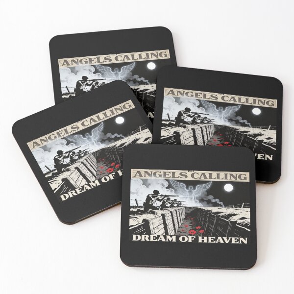 Item preview, Angels Calling – heavy metal WWI Tribute Art designed and sold by GeoWhimsy Studio.