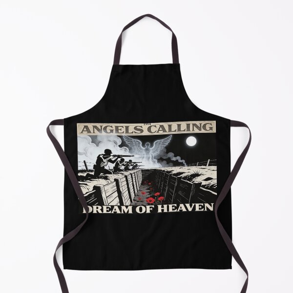 Item preview, Angels Calling – heavy metal WWI Tribute Art designed and sold by GeoWhimsy Studio.