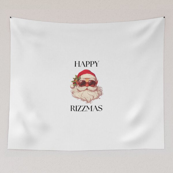 Item preview, Happy Rizzmas santa claus designed and sold by PatternFly.