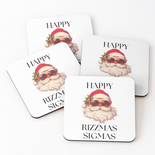 Item preview, Happy Rizzmas santa claus designed and sold by PatternFly.