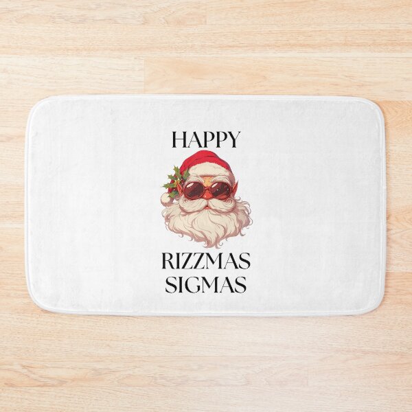 Item preview, Happy Rizzmas santa claus designed and sold by PatternFly.