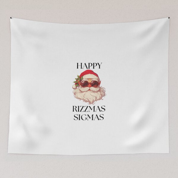 Item preview, Happy Rizzmas santa claus designed and sold by PatternFly.