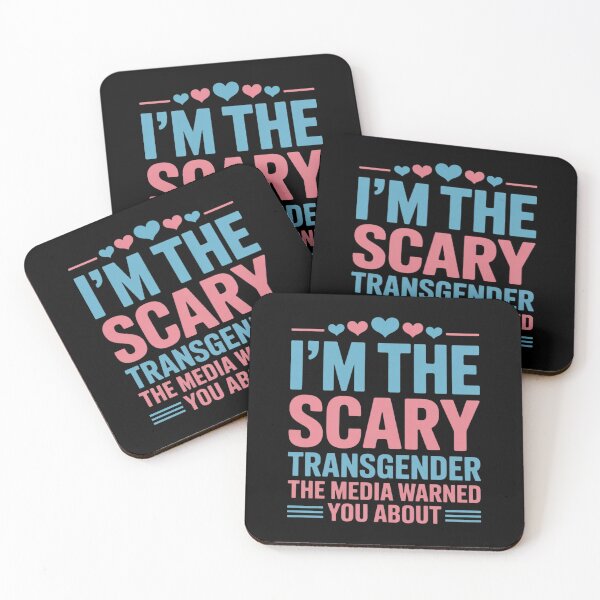 Item preview, I'm The Scary Transgender Gay Pride Month LGBTQ Men Women designed and sold by MarryIsMonth.