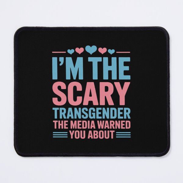 Item preview, I'm The Scary Transgender Gay Pride Month LGBTQ Men Women designed and sold by MarryIsMonth.
