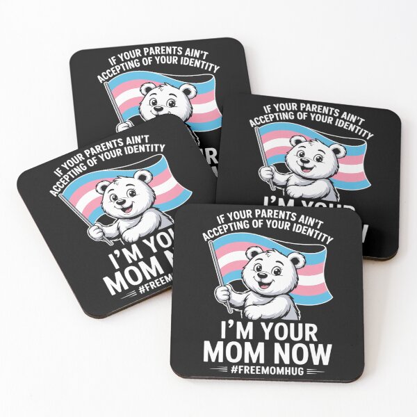 Item preview, Im Your Mom Now Free Hug Transgender Pride Flag LGBT Trans designed and sold by FadeOfThrone.