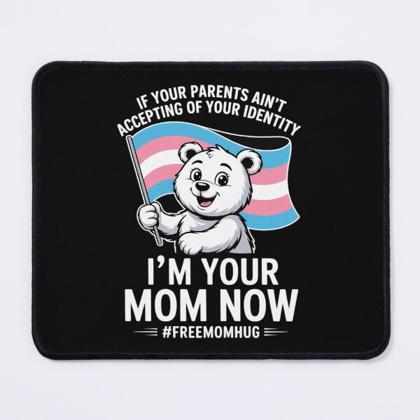 Item preview, Im Your Mom Now Free Hug Transgender Pride Flag LGBT Trans designed and sold by FadeOfThrone.