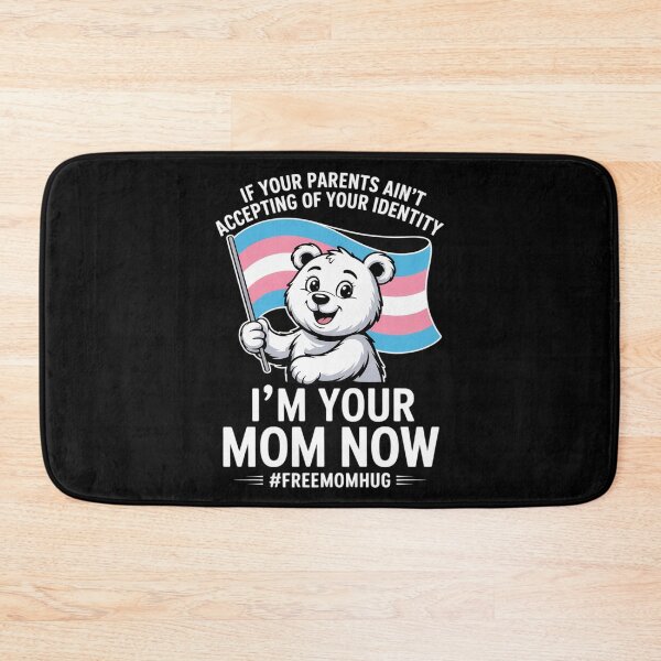 Item preview, Im Your Mom Now Free Hug Transgender Pride Flag LGBT Trans designed and sold by FadeOfThrone.