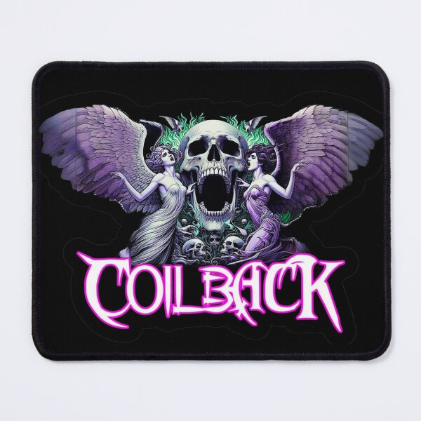 Item preview, Coilback Dual Angels w Skull designed and sold by GhostMachine13.