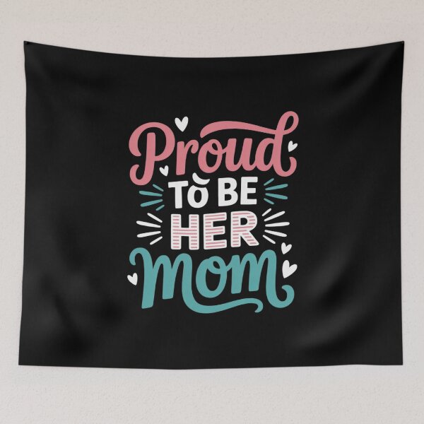 Item preview, LGBT Ally Proud To Be Her Mom Transgender Trans Pride Mother designed and sold by MarryIsMonth.