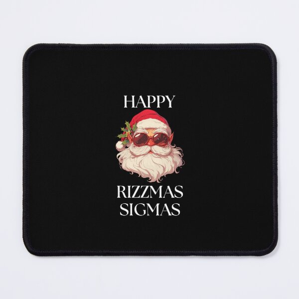 Item preview, Happy Rizzmas Sigmas santa claus designed and sold by PatternFly.