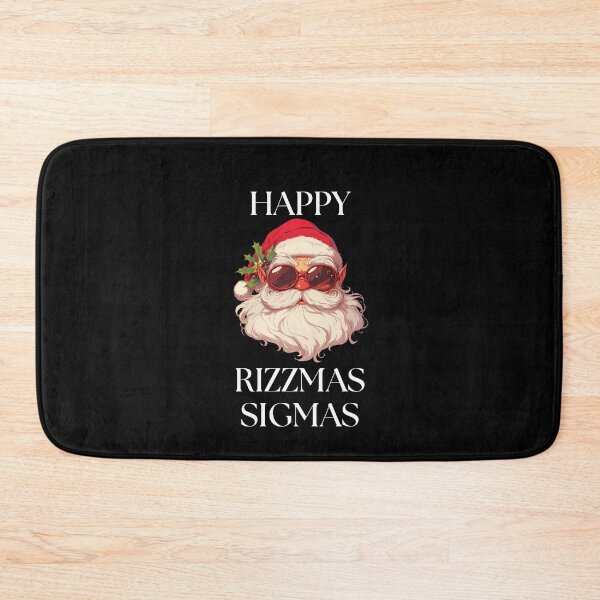 Item preview, Happy Rizzmas Sigmas santa claus designed and sold by PatternFly.