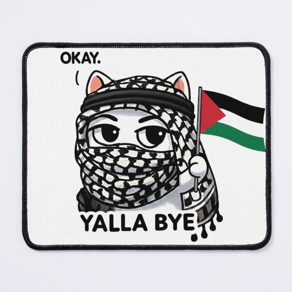 Item preview, Palestine Flag Cat designed and sold by HaydenMillepied.