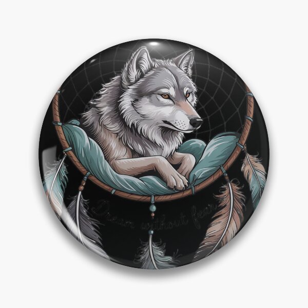 Item preview, Vintage Western Dreamcatcher Wolf Wolf Women  designed and sold by KotexTemu.